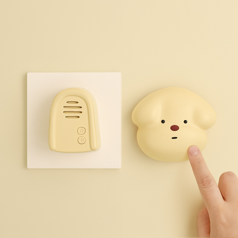 Dog doorbell with musics